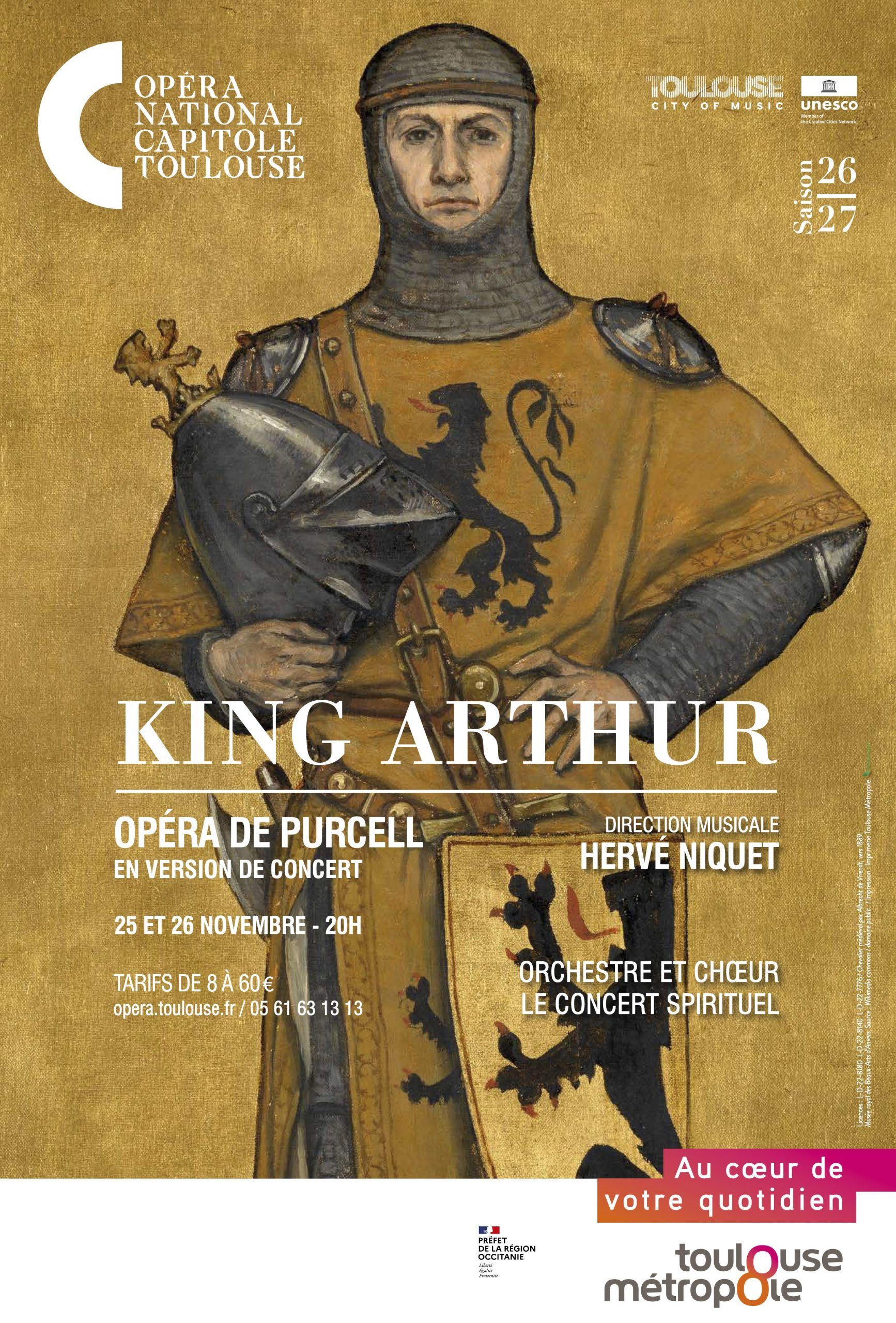 Opéra national du Capitole - King Arthur