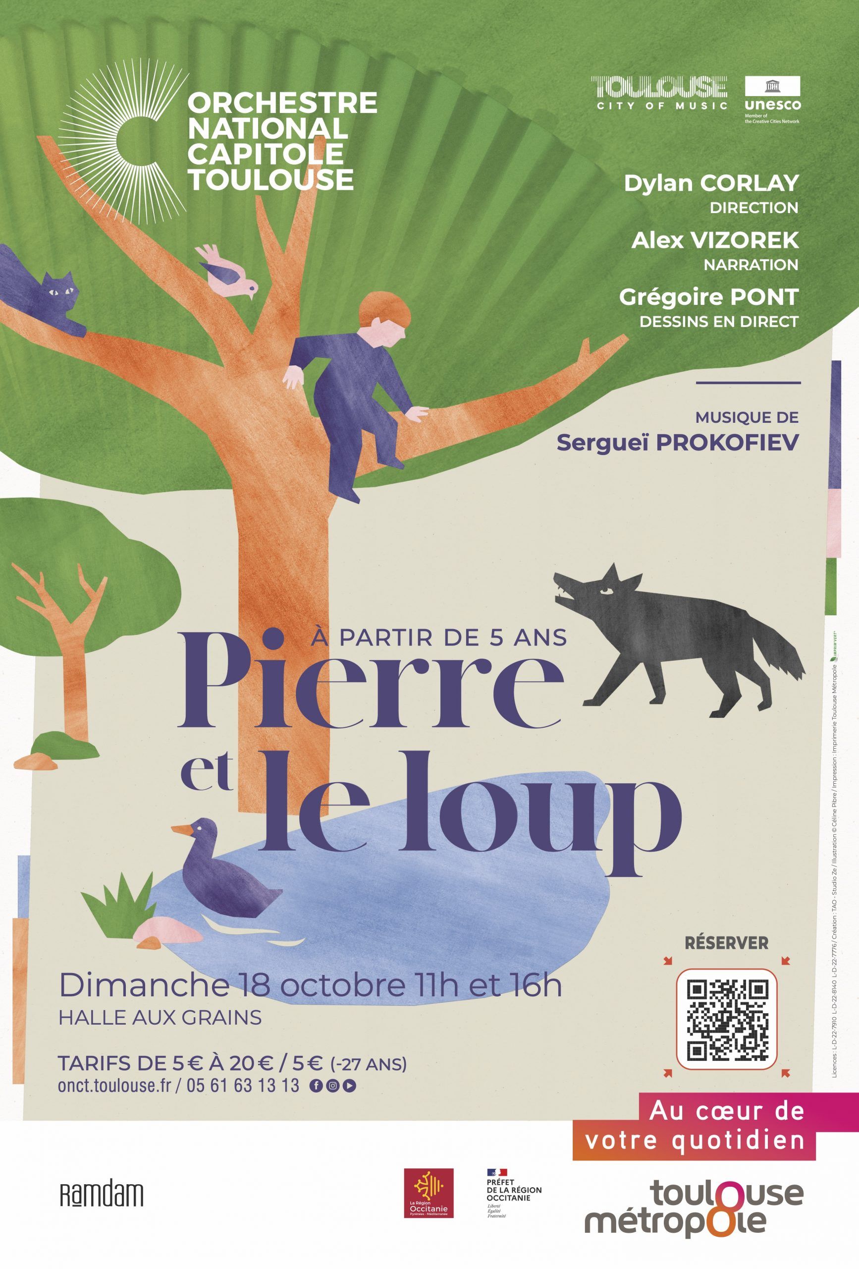 Orchestre national du Capitole - Pierre et le Loup