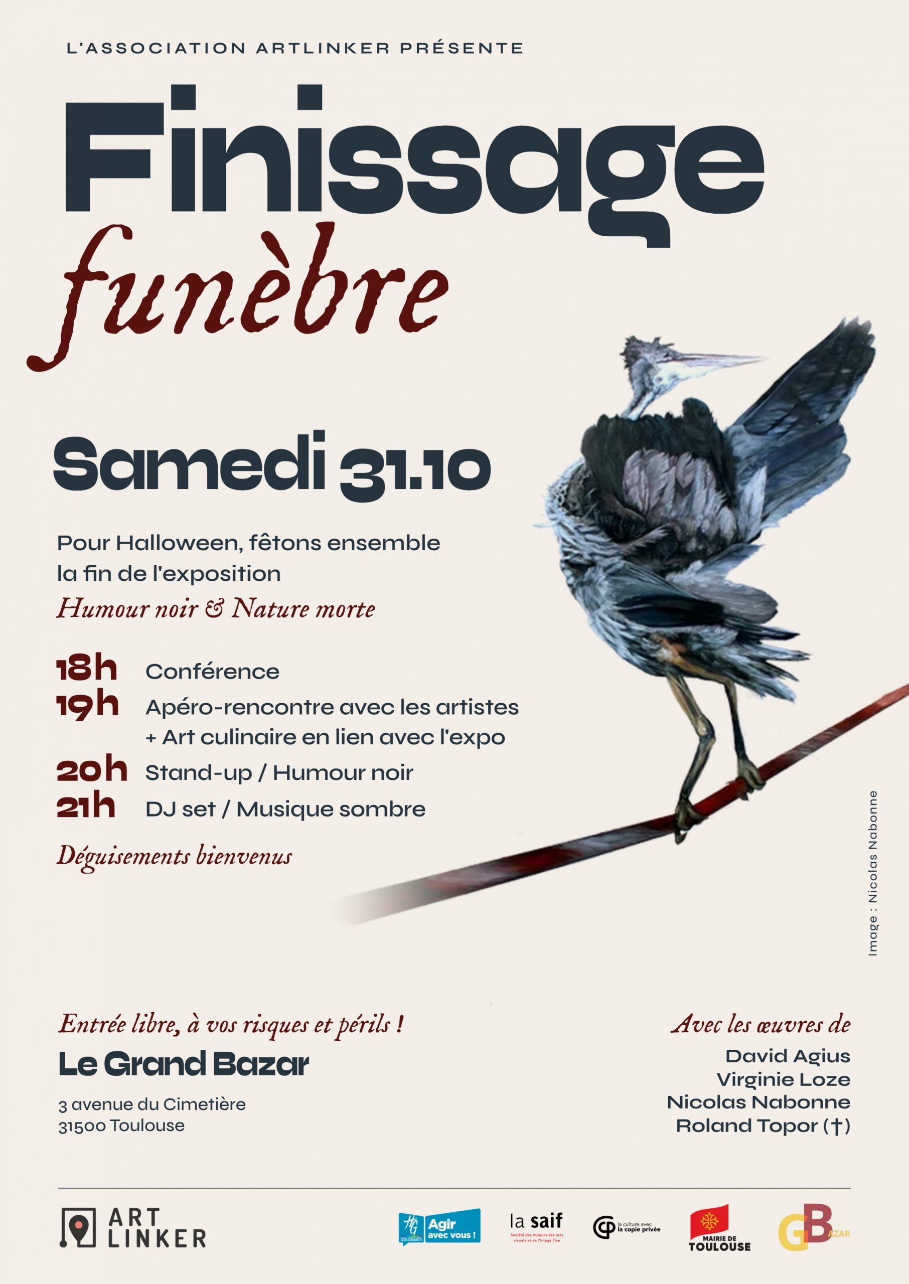Le Grand Bazar - Finissage funèbre