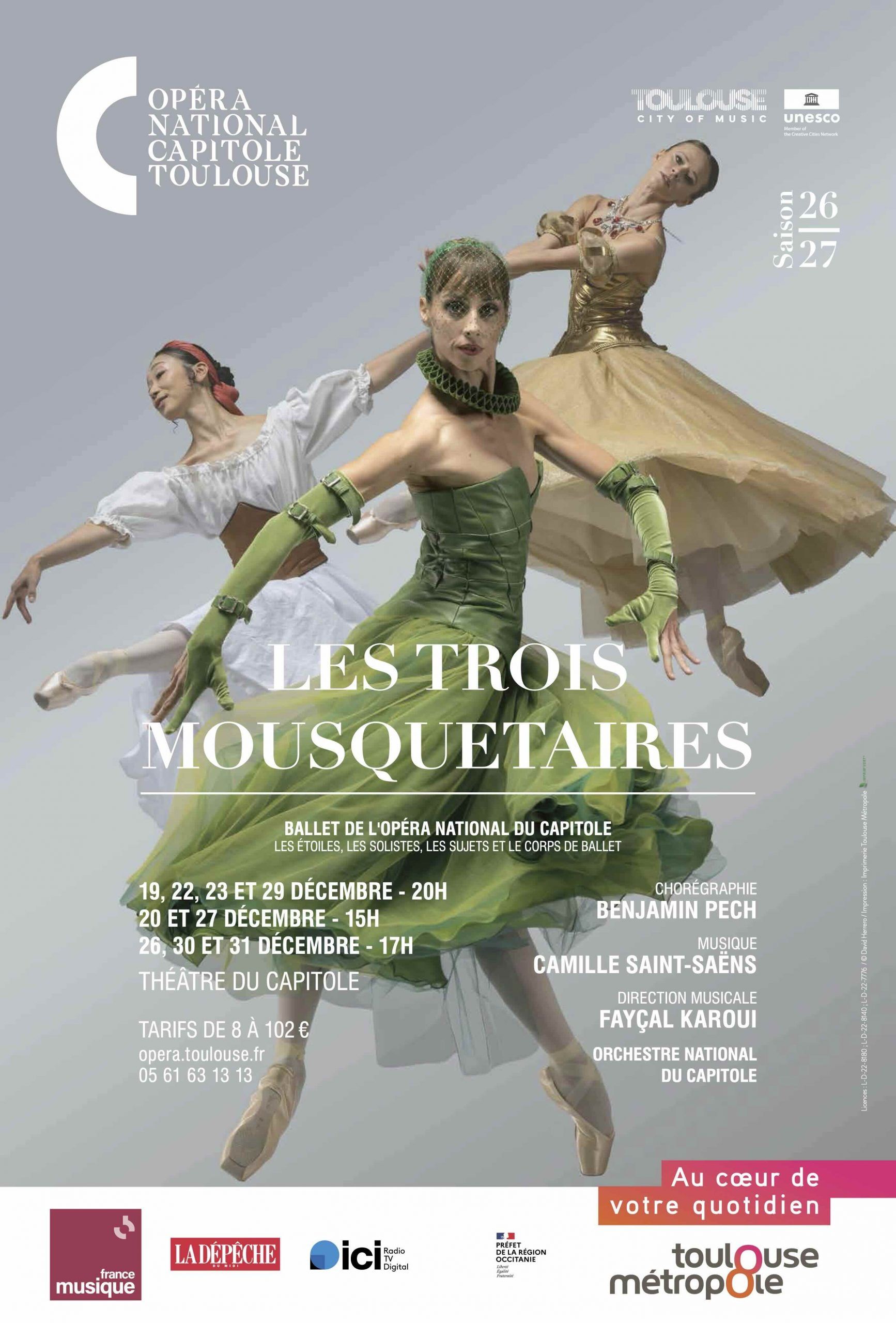 Opéra national du Capitole - Les trois mousquetaires