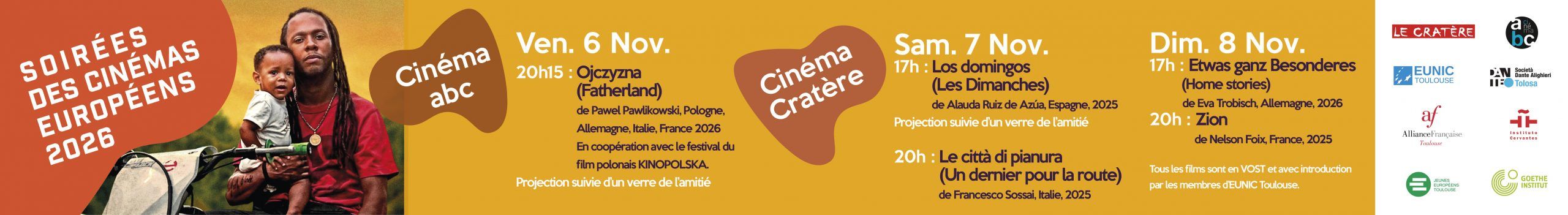 Soirées des Cinémas Européens site