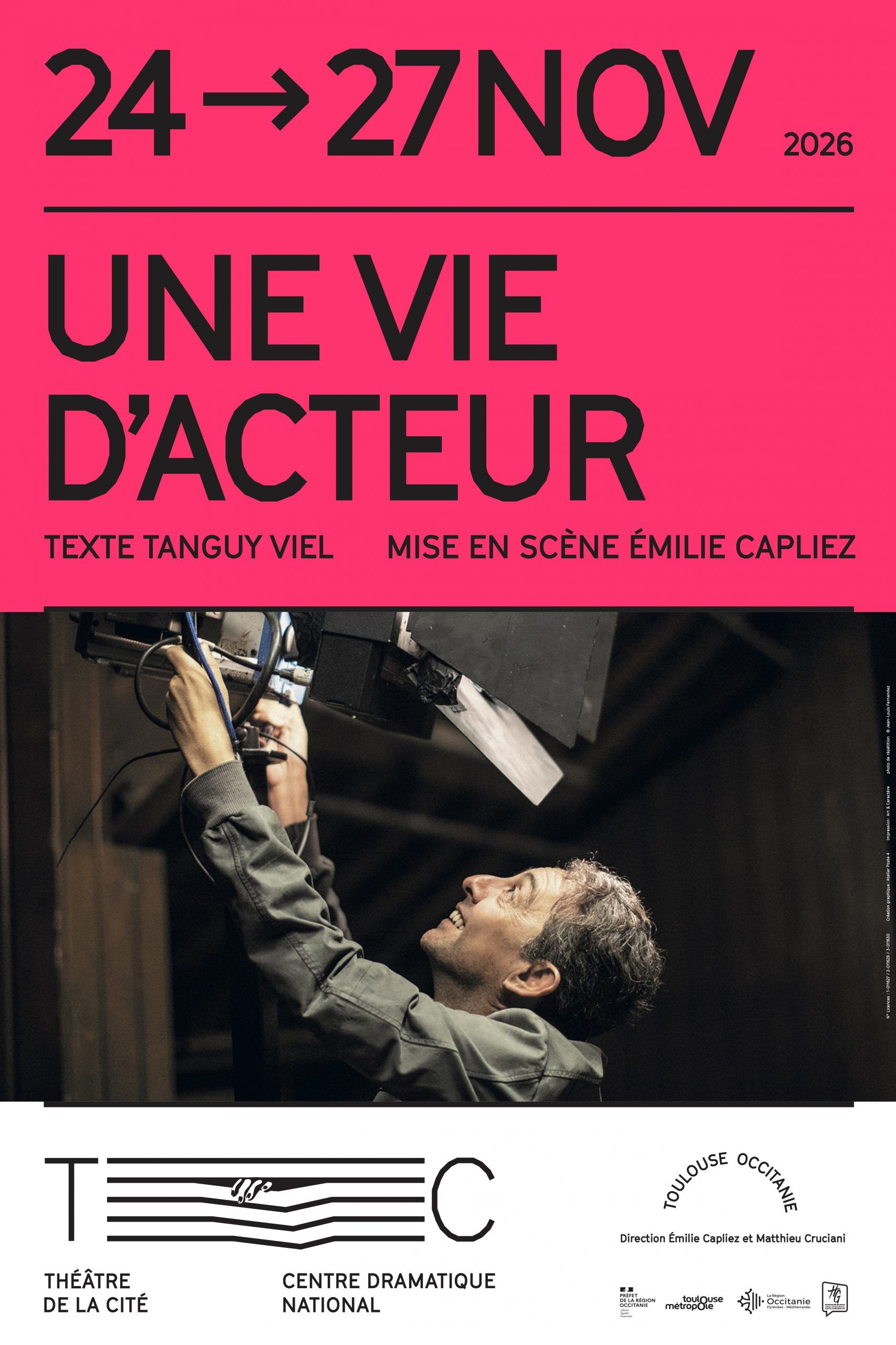 Théâtre de la Cité - Une vie d'acteur